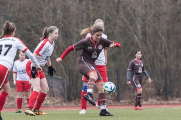 Bild 387 - B-Juniorinnen Walddoerfer - St.Pauli : Ergebnis: 4:1